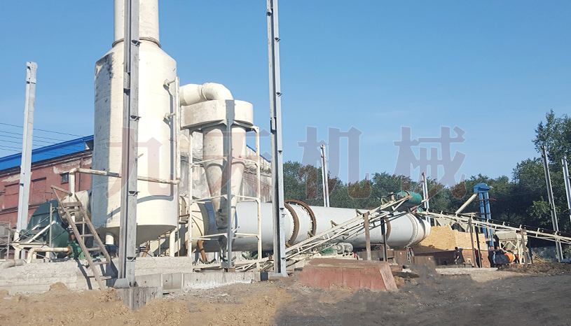 俄羅斯克麥羅沃州煤泥烘幹整（zhěng）套設備（bèi）現場