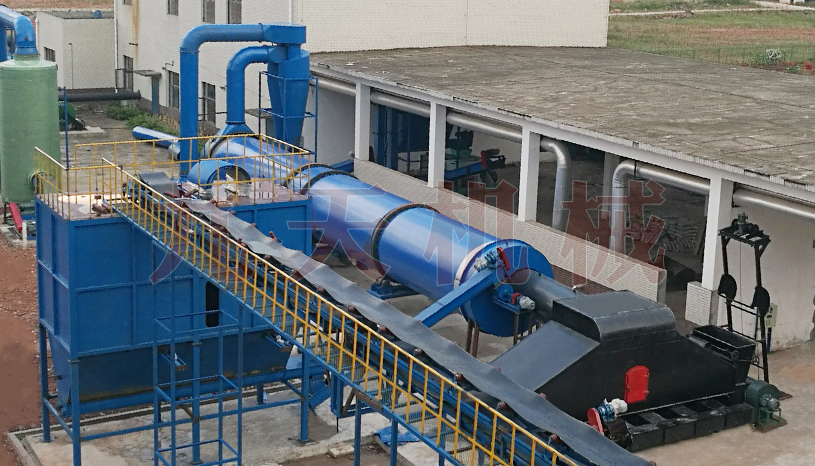 揚子藥業藥渣烘幹機項目案例