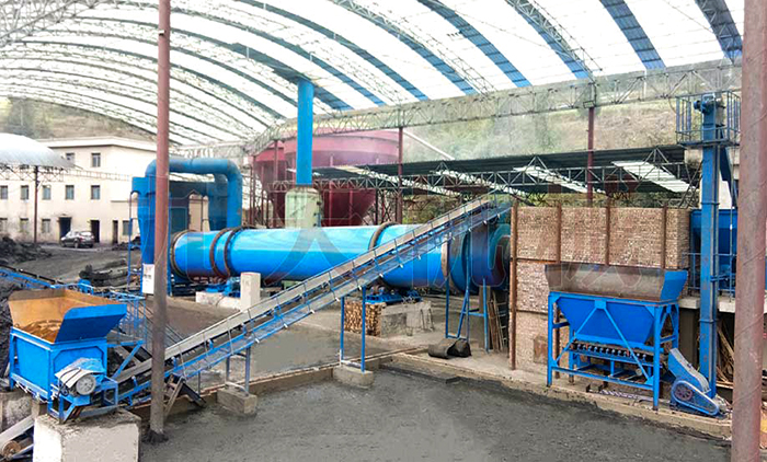 小型煤（méi）泥烘幹機設備圖（tú）