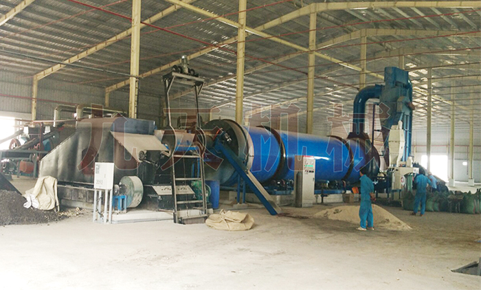 豆渣烘幹機設備圖