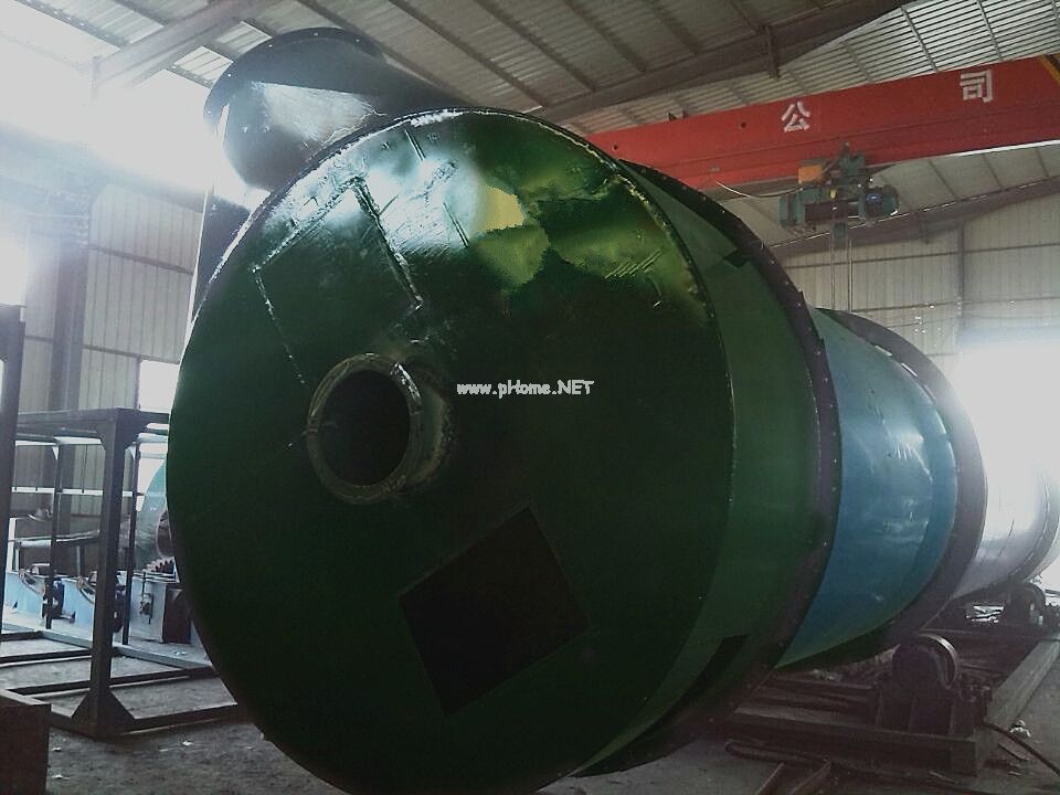 褐煤(méi)烘幹機設備圖