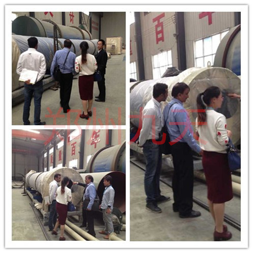 印尼(ní)考察木屑烘幹