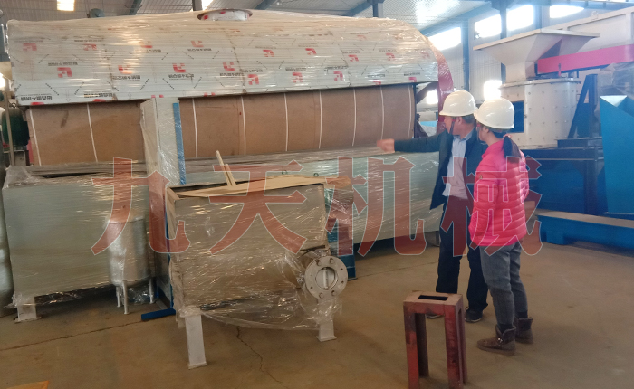 酵母烘（hōng）幹機越南客戶考察