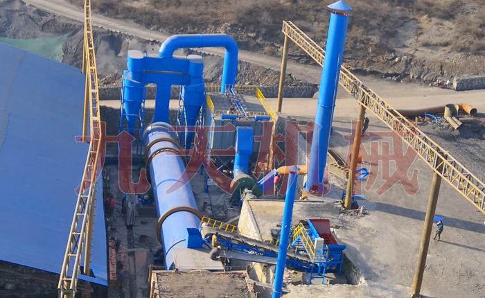 鄭州（zhōu）九天在山西的大型煤泥烘幹設備（bèi）項目