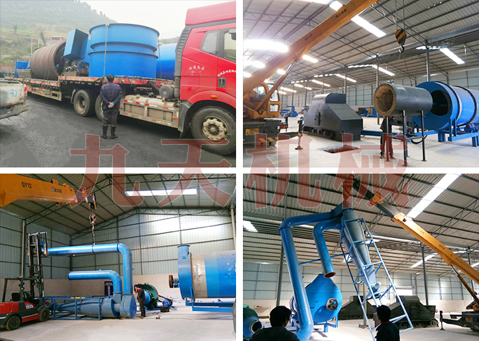 雲南馬鈴薯渣烘幹機現場案例（lì）