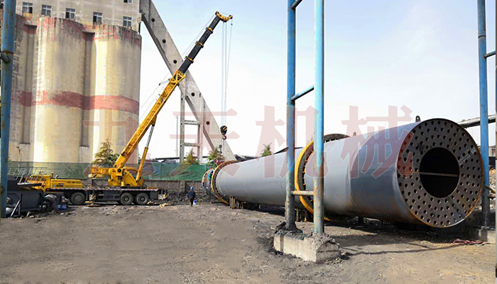 山東煤（méi）泥烘幹機蒸（zhēng）汽熱源