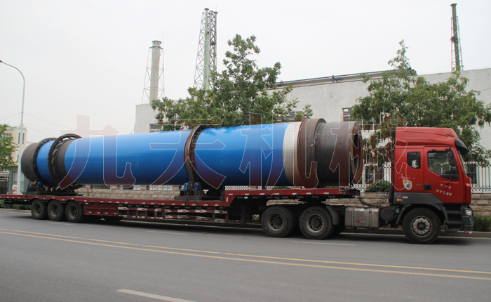 陝西煤泥烘幹機(jī)發貨現場(chǎng)