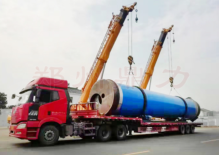 江蘇醋糟烘幹機安裝現場（chǎng）