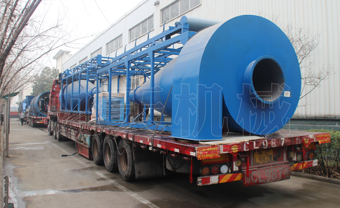 大型煤泥烘幹機出口哈薩克（kè）斯坦