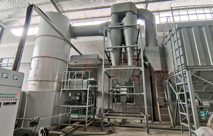 閃（shǎn）蒸烘幹機案例現場圖