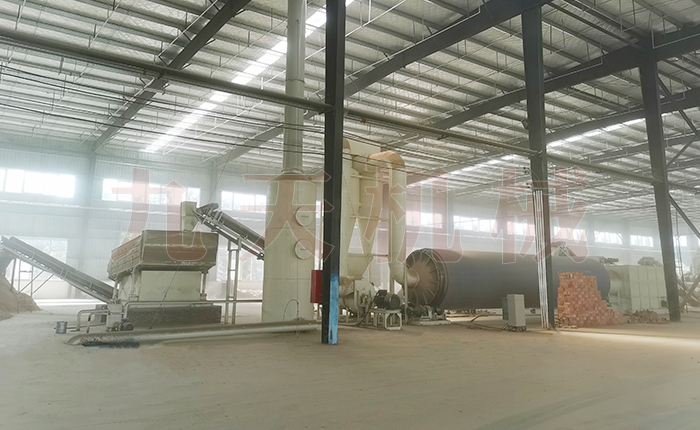 河南木屑烘幹機（jī）現場圖