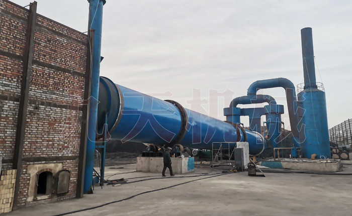 山西煤泥烘幹機設（shè）備安（ān）裝圖片