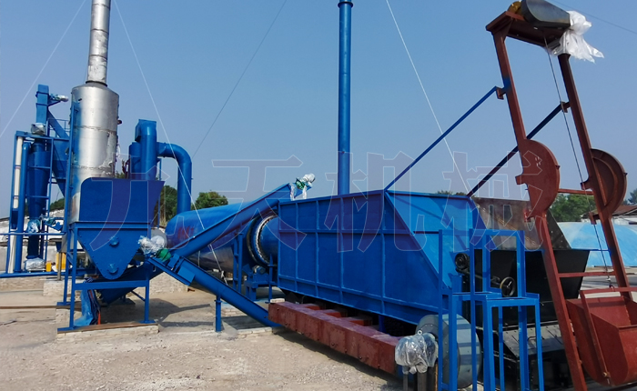 湖北醬酒糟烘幹機設備圖