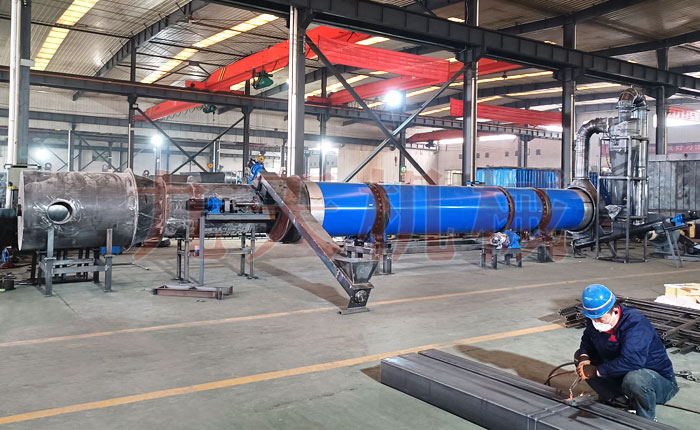 沙特汙泥烘幹機